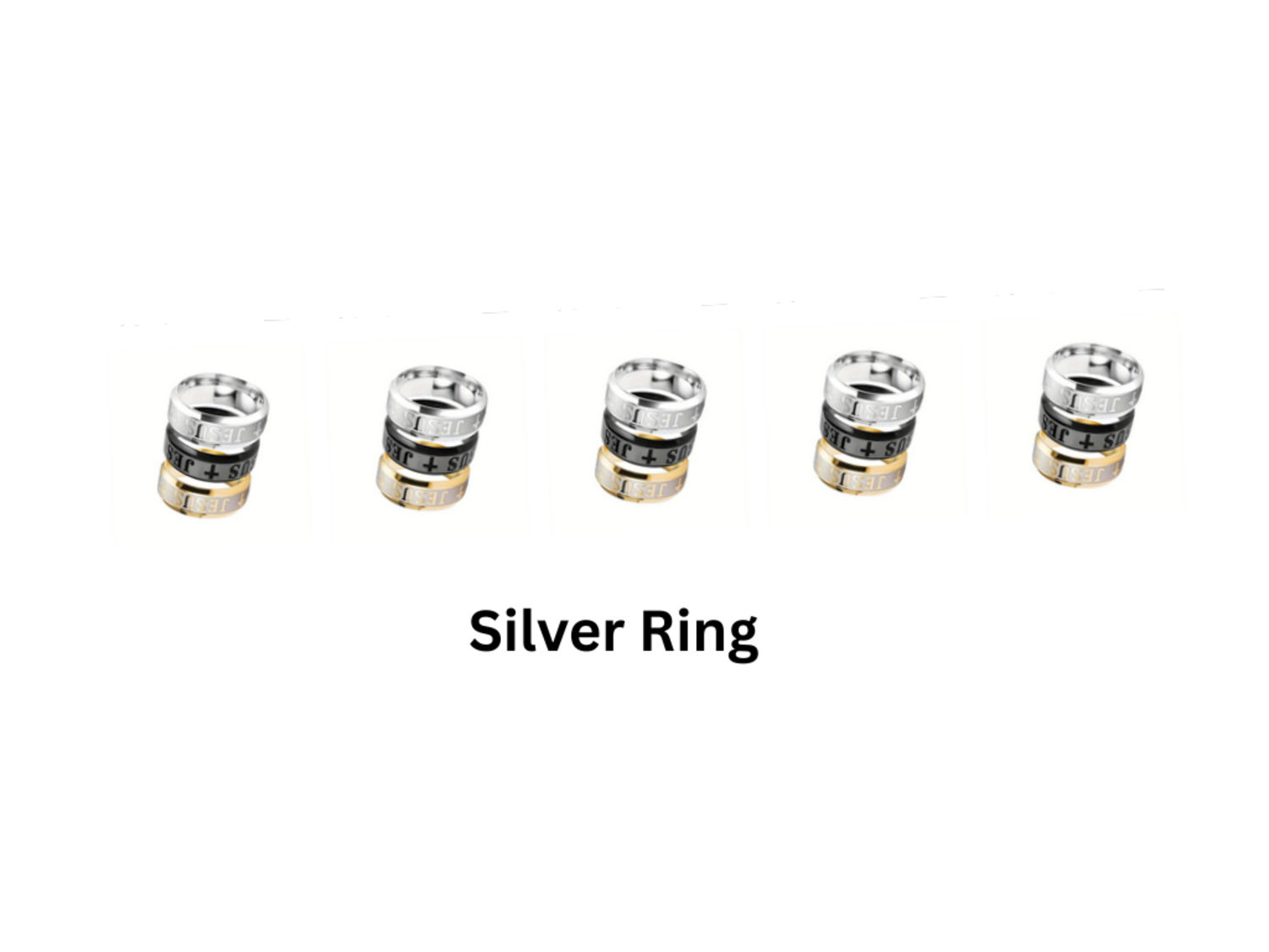 Anillo Jesus/ Ring Jesus Silver
