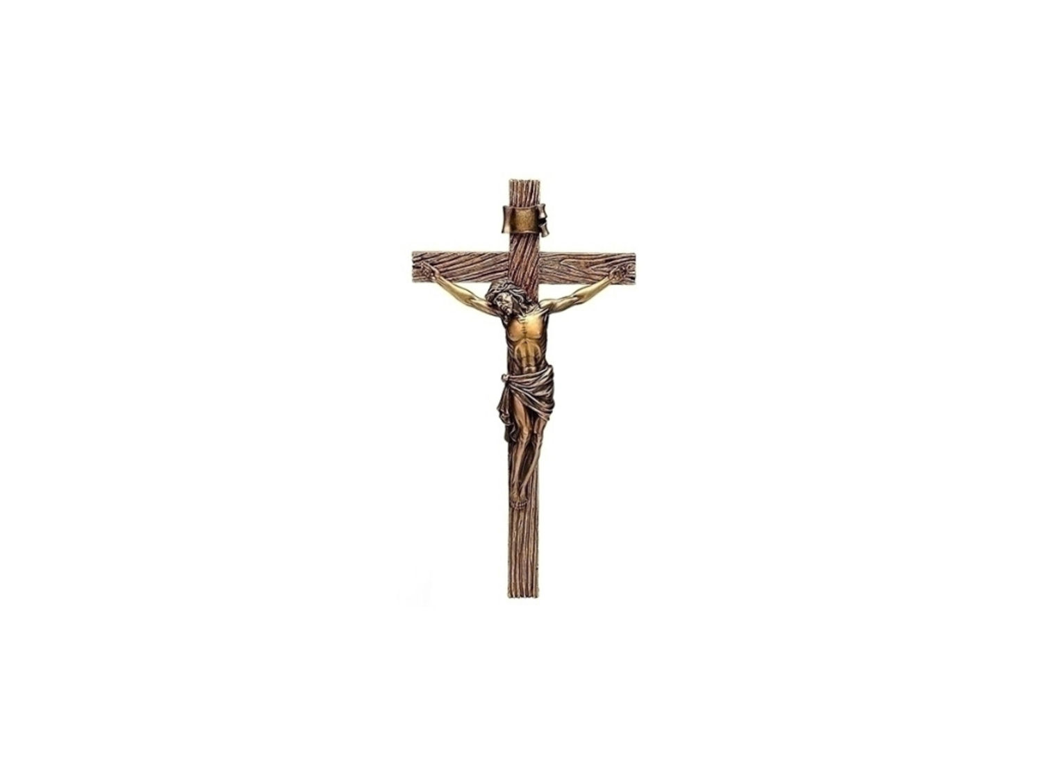 Antique God Crucifix 20.25" 62143